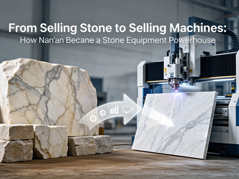 From Selling Stone to Selling Machines: How Nan'an Became a Stone Equipment Powerhouse
